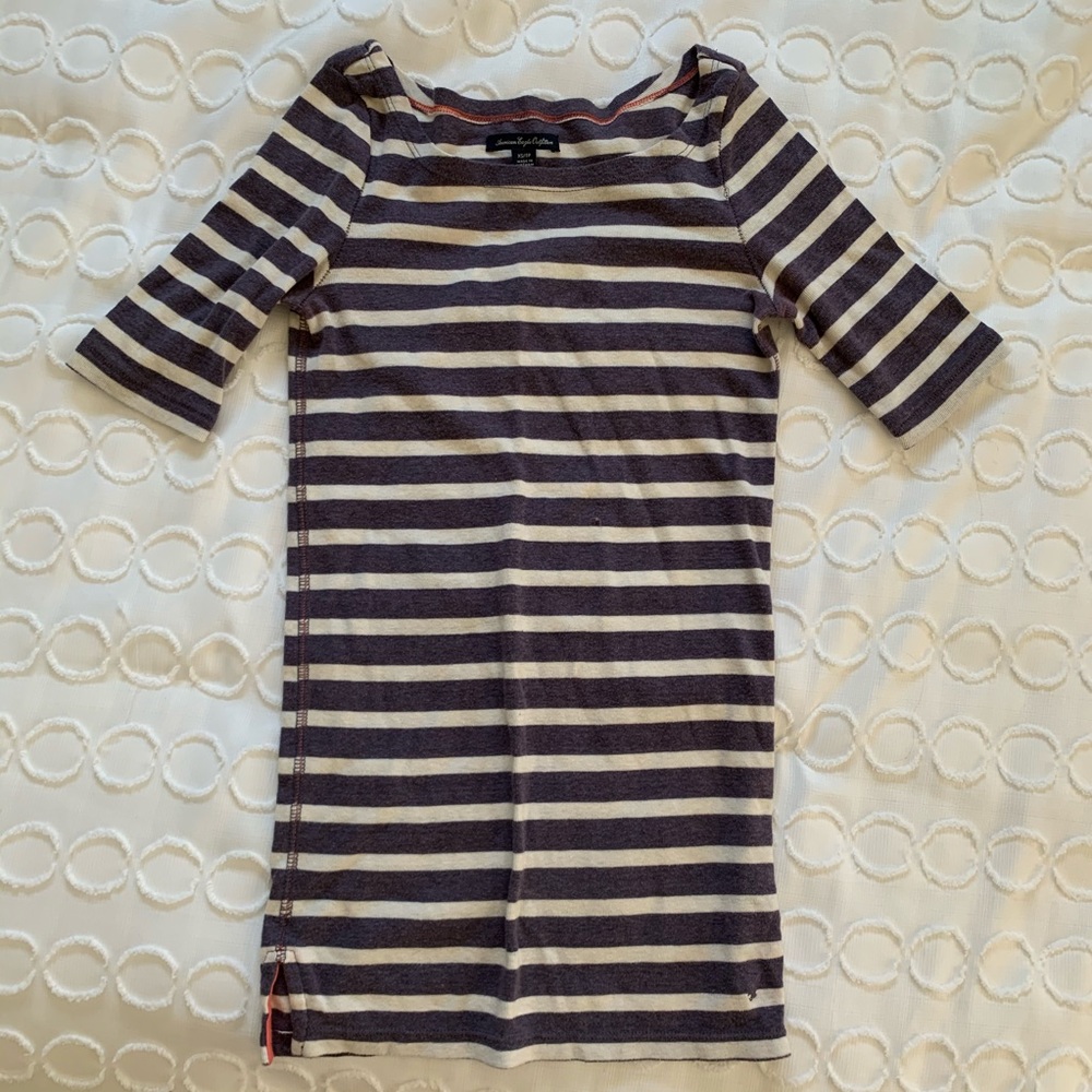 Tight fitted striped shirt!